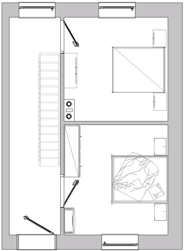 Ferienhaus Humer Grundriss 1.OG